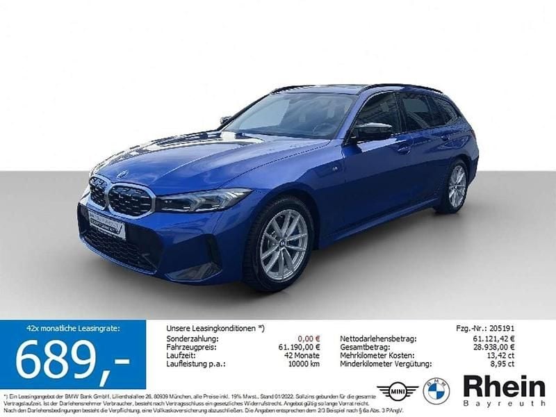 Portimao blau metallic Gebraucht 2025 BMW 340 Kombi | 60.350 € (Etwas zu teuer) - Bild 1/4