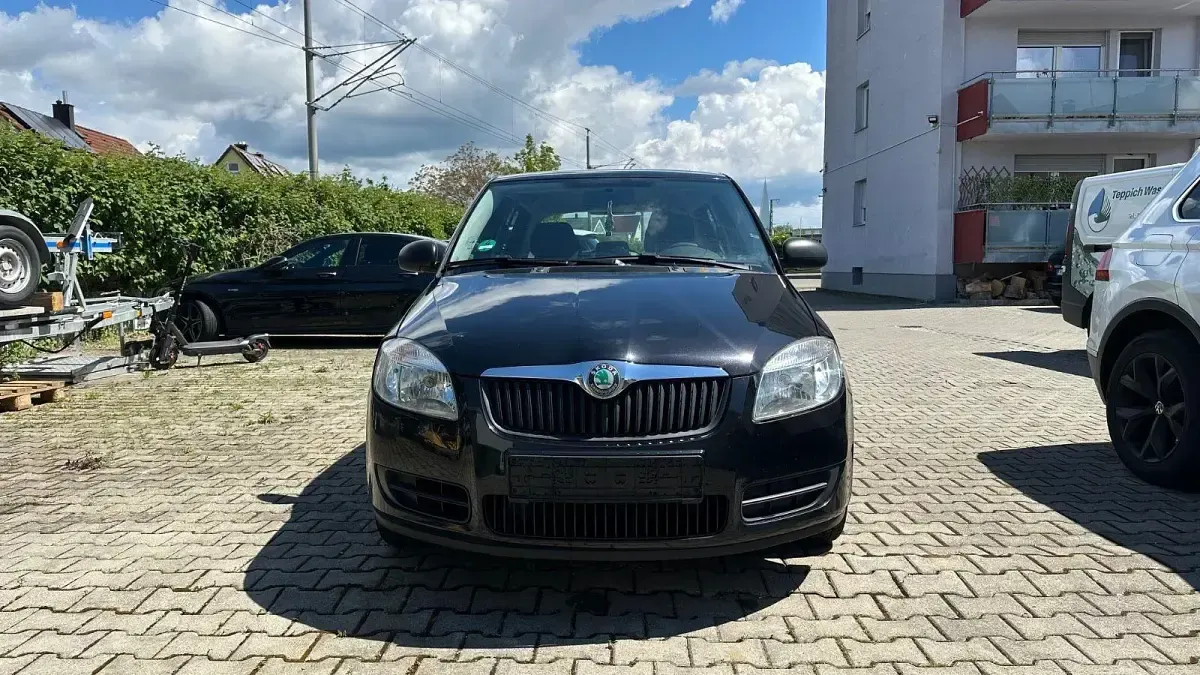 Gebraucht Skoda Fabia 60 PS (44 kW) 2009 Schwarz Limousine