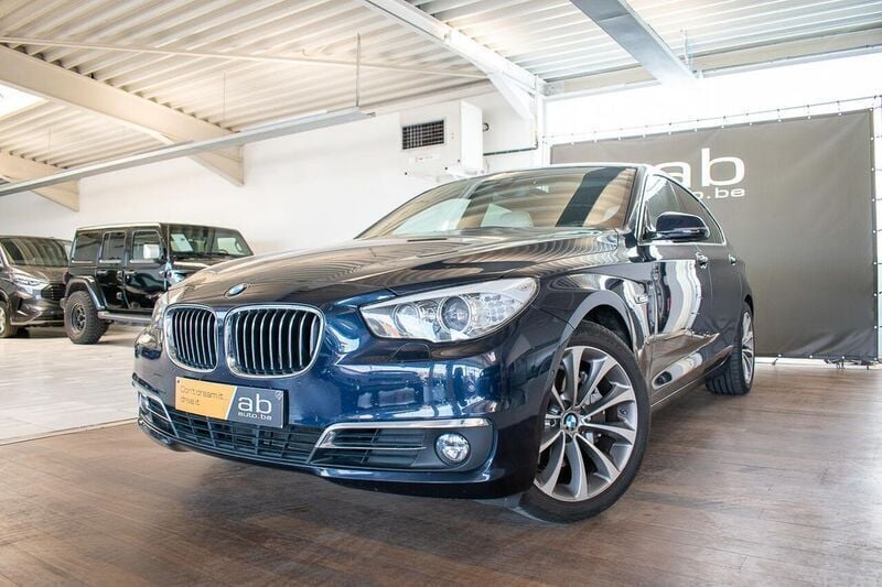 Blau Gebraucht 2017 BMW 520 Gran Turismo Luxury Line Limousine | 18.990 € (Guter Preis) - Bild 1/4