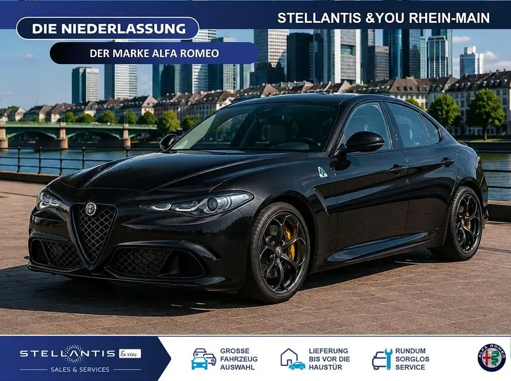 Neu Alfa Romeo Giulia Quadrifoglio 519 PS (381 kW) 2026 Schwarz Limousine