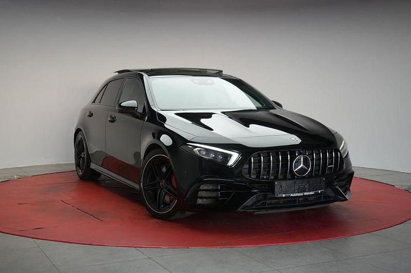 Schwarz Gebraucht 2020 Mercedes A45 AMG AMG Limousine | 44.490 € (Fairer Preis) - Bild 1/4
