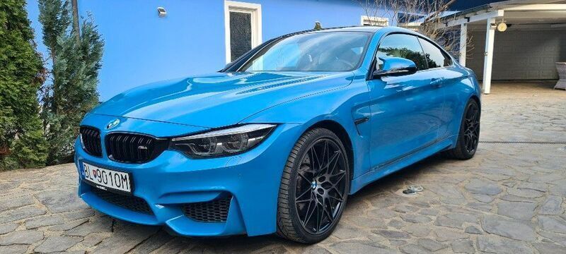 Blau Gebraucht 2017 BMW M4 Performance Coupé | 52.900 € (Superpreis) - Bild 1/4