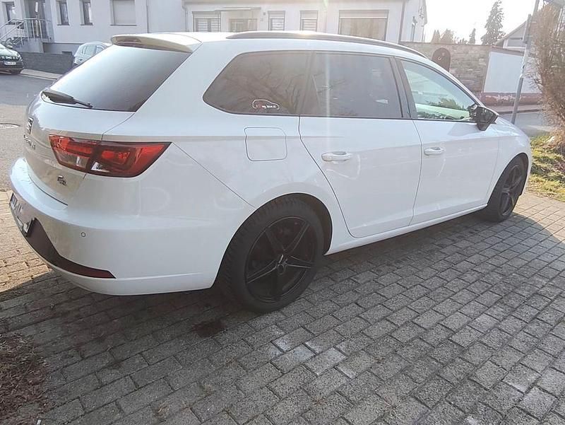 Brugt Seat Leon ST FR 150 HK (110 kW) 2016 Hvid Stationcar