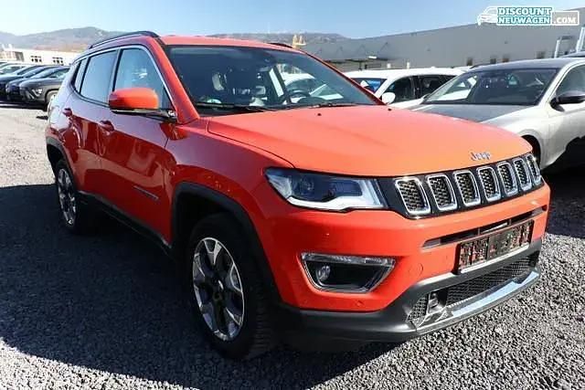 Spitfire orange clear coat Gebraucht 2018 Jeep Compass Limited SUV | 16.851 € (Guter Preis) - Bild 1/3