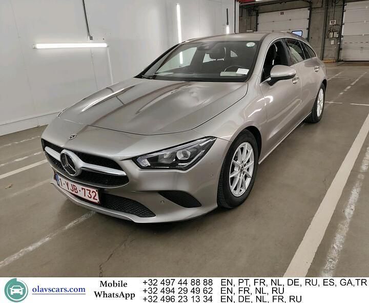 Silber Gebraucht 2020 Mercedes CLA180 Shooting Brake Kombi | 12.584 € (Etwas zu teuer) - Bild 1/4