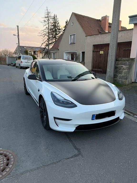 Gebraucht Tesla Model 3 Performance 377 kW (513 PS) 2022 Weiß Limousine