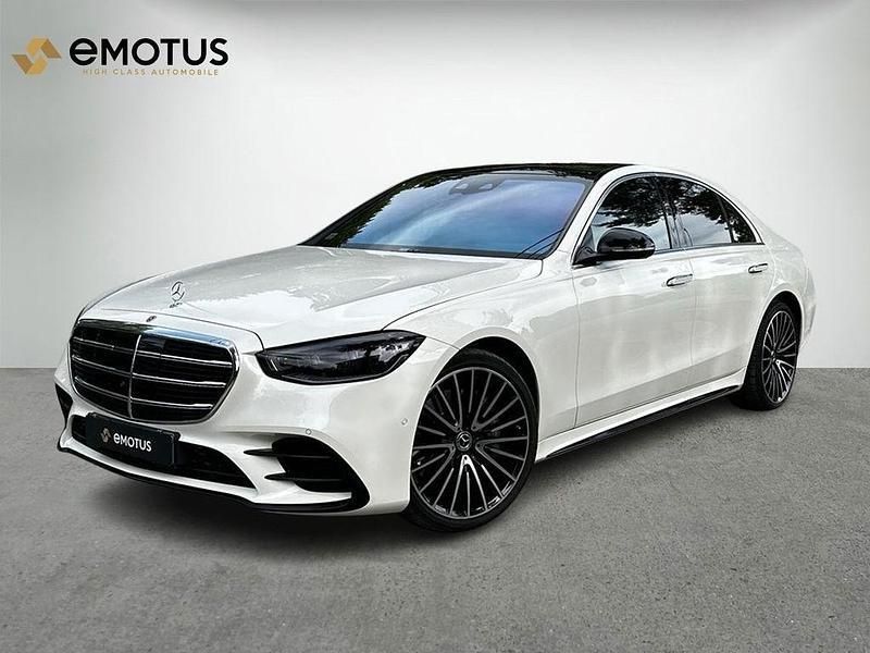 Weiß Gebraucht 2022 Mercedes S580 AMG Limousine | 97.990 € (Superpreis) - Bild 1/4