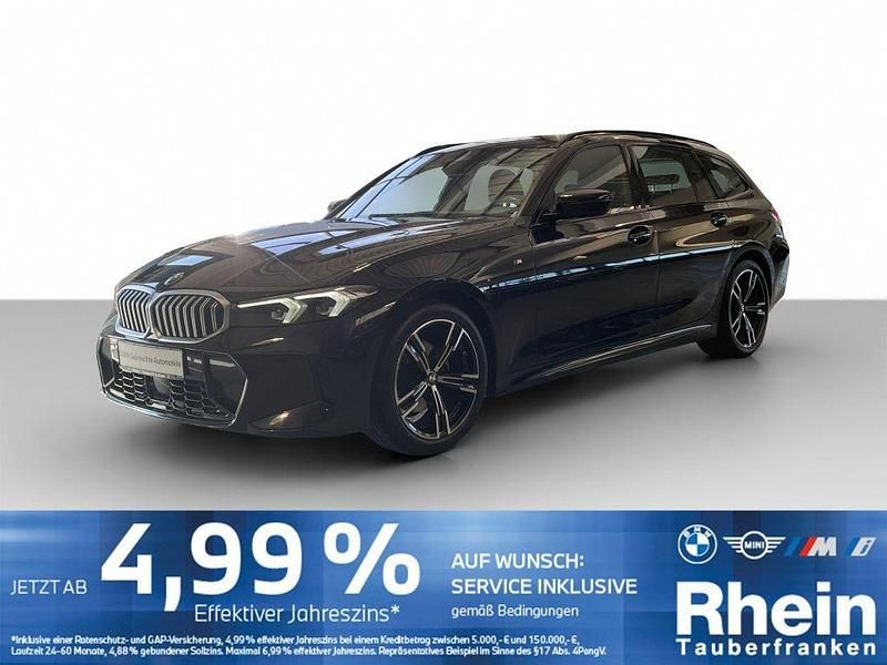Schwarz Gebraucht 2023 BMW 320 M Sport Kombi | 37.240 € (Guter Preis) - Bild 1/4