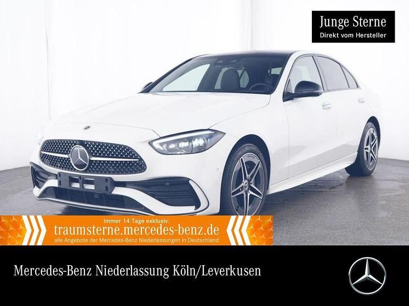 Weiß Gebraucht 2024 Mercedes C400 Premium Limousine | 54.890 € (Teuer) - Bild 1/4