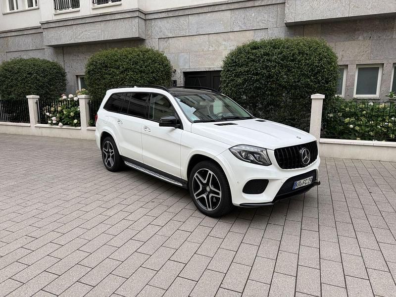 Weiß Gebraucht 2016 Mercedes GLS400 AMG line SUV | 37.900 € - Bild 1/4