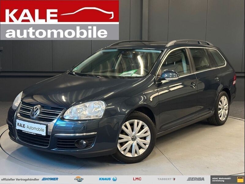 Blau metallic (bluegraphit perleffekt) Gebraucht 2009 VW Golf VI Comfortline Kombi | 2.490 € (Guter Preis) - Bild 1/4