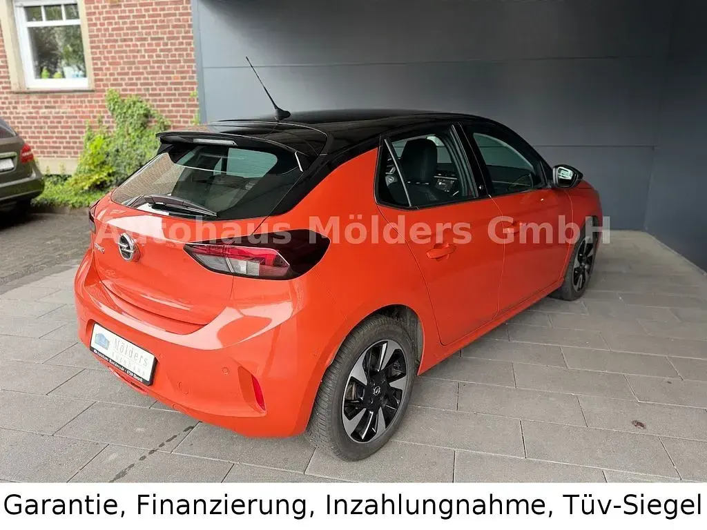 Usata Opel Corsa-e Elegance 100 kW (136 CV) 2020 Arancione Utilitaria