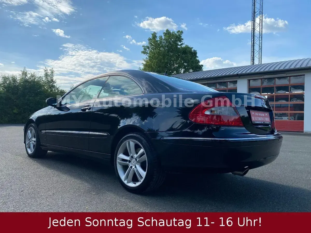 Gebraucht Mercedes CLK200 Avantgarde 184 PS (135 kW) 2008 Schwarz Coupé