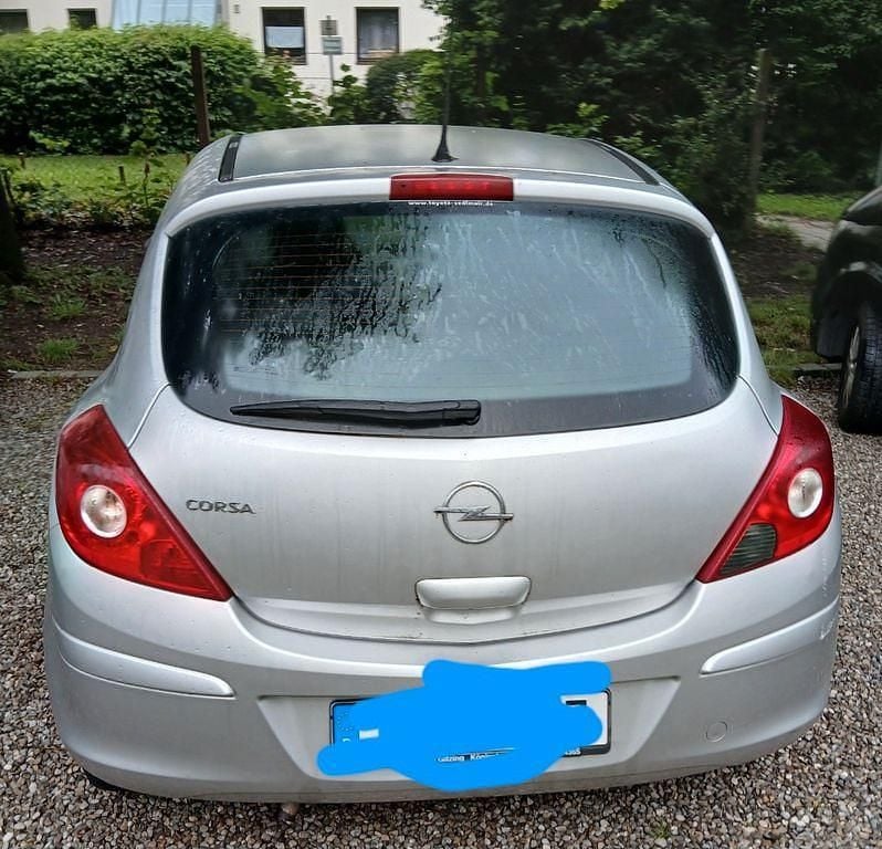 Silber Gebraucht 2009 Opel Corsa Edition Limousine | 1.000 € (Superpreis) - Bild 1/4