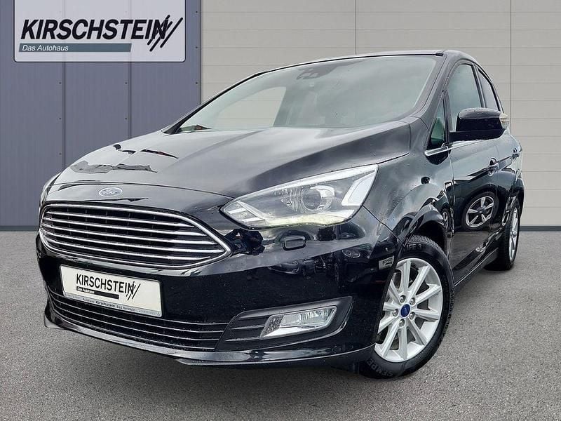 Schwarz Gebraucht 2017 Ford C-MAX Titanium Van / Kleinbus | 11.990 € (Guter Preis) - Bild 1/4