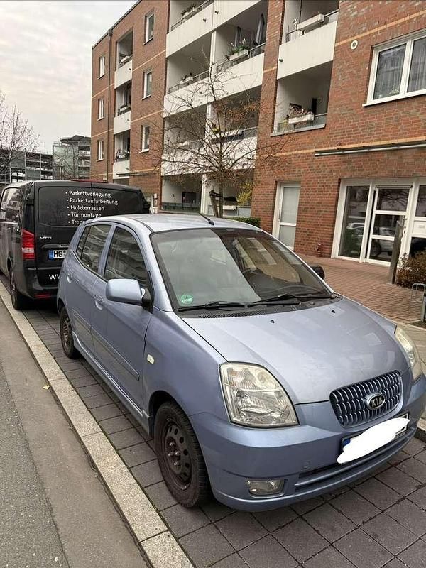 Gebraucht Kia Picanto EX 65 PS (47 kW) 2007 Blau Kleinwagen