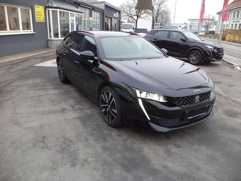 Lackierung schwarz perla nera Gebraucht 2021 Peugeot 508 GT Kombi | 27.000 € (Teuer) - Bild 1/4