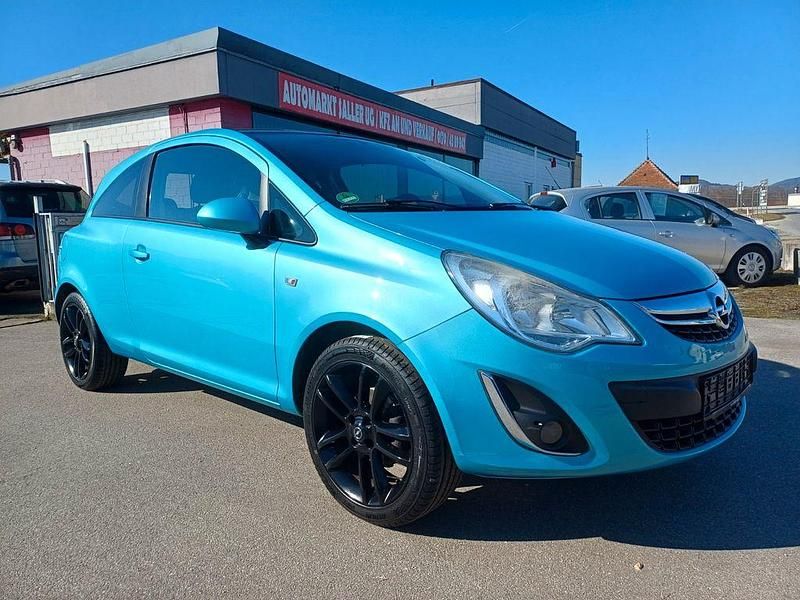 Gebraucht Opel Corsa 87 PS (63 kW) 2011 Blau Kleinwagen