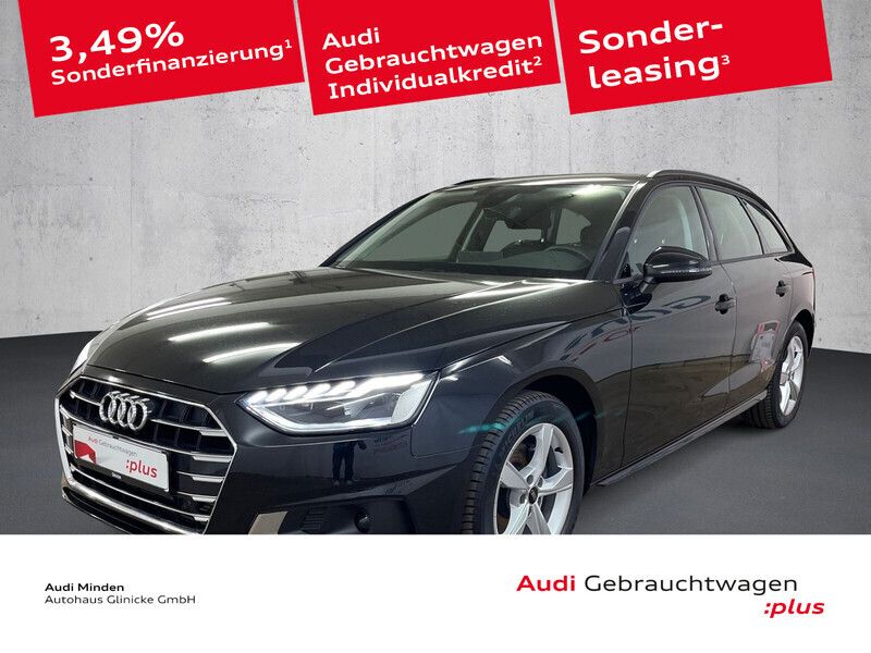 Schwarz Gebraucht 2021 Audi A4 Advanced Kombi | 34.980 € (Teuer) - Bild 1/3