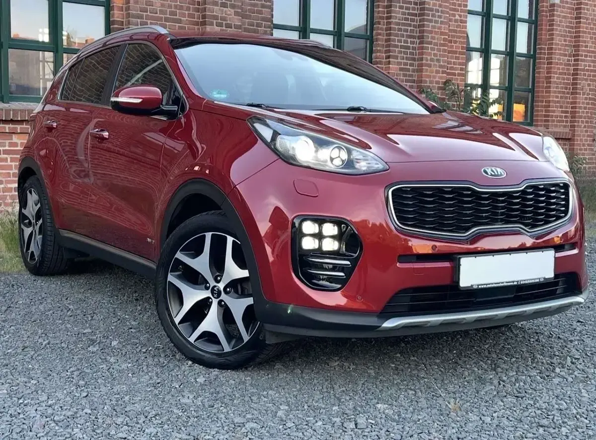 Gebraucht Kia Sportage GT-Line 177 PS (130 kW) 2017 Rot SUV