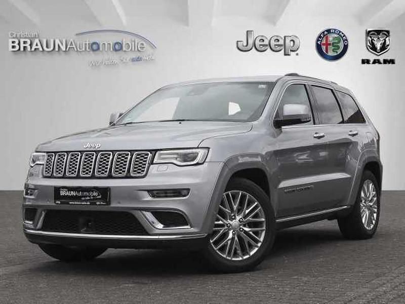 Gebraucht Jeep Grand Cherokee Summit 250 PS (183 kW) 2019 Silber SUV