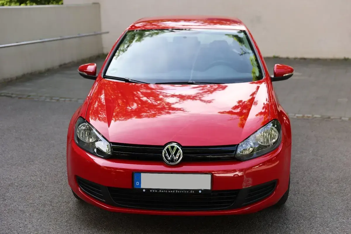 Brugt VW Golf VI 80 HK (58 kW) 2009 Rød Hatchback