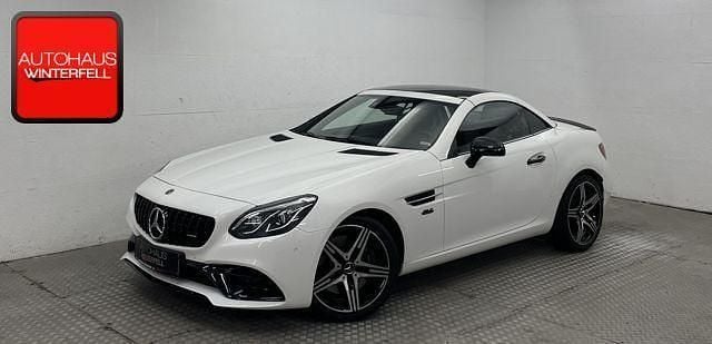 Polarweiss Gebraucht 2020 Mercedes SLC200 AMG Cabrio | 40.400 € (Etwas zu teuer) - Bild 1/4