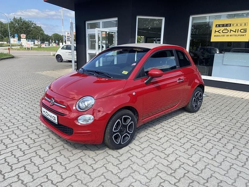 Rot Gebraucht 2023 Fiat 500C Club Cabrio | 12.997 € (Guter Preis) - Bild 1/4