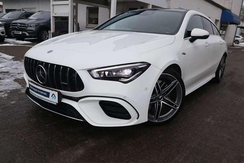 Polar white Gebraucht 2020 Mercedes CLA45 AMG AMG Kombi | 40.970 € (Fairer Preis) - Bild 1/2