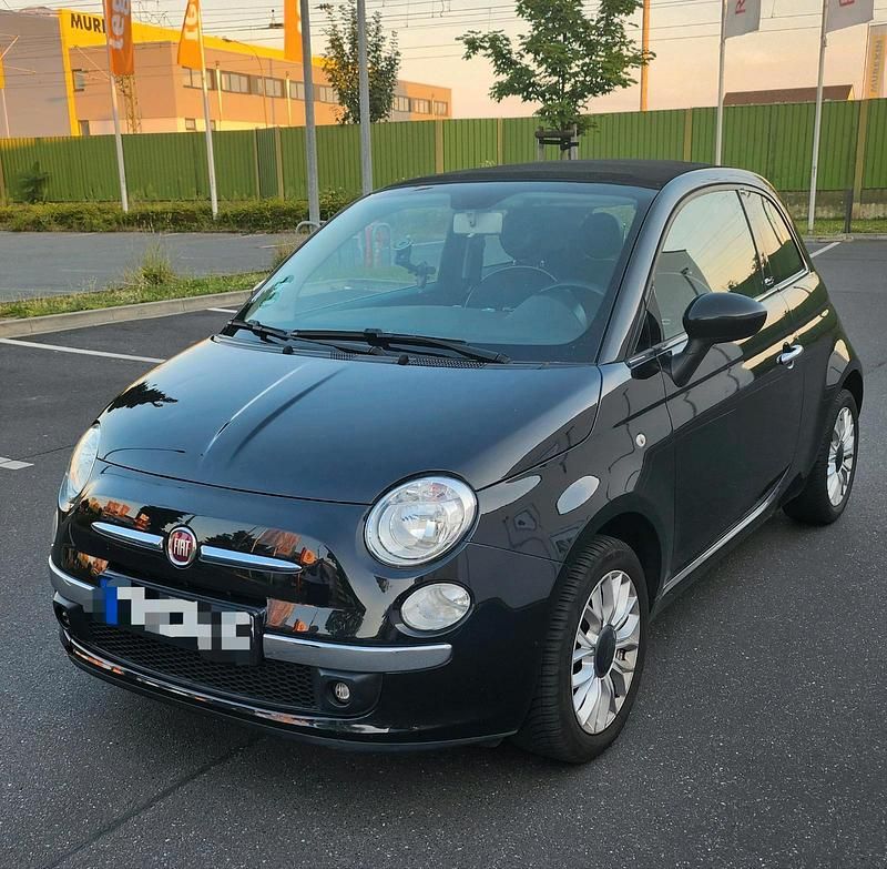 Schwarz Gebraucht 2016 Fiat 500C Cabrio | 10.999 € - Bild 1/4