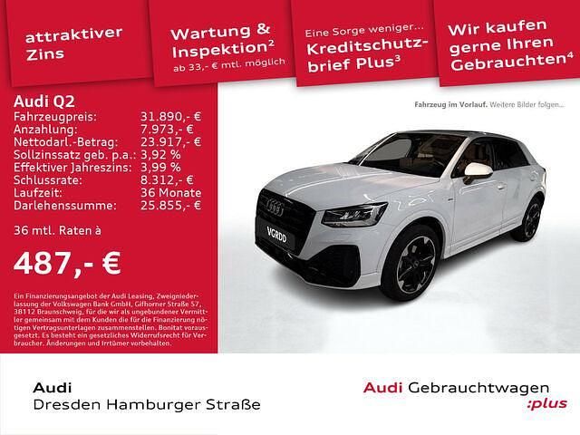 Gebraucht Audi Q2 S-Line 116 PS (85 kW) 2024 Weiß SUV