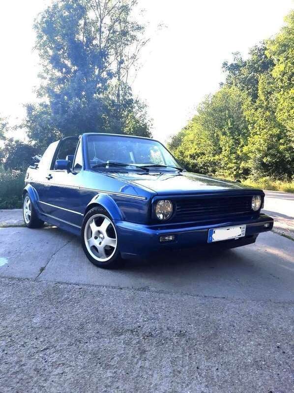 Gebraucht VW Golf Cabriolet 90 PS (66 kW) 1984 Blau Cabrio