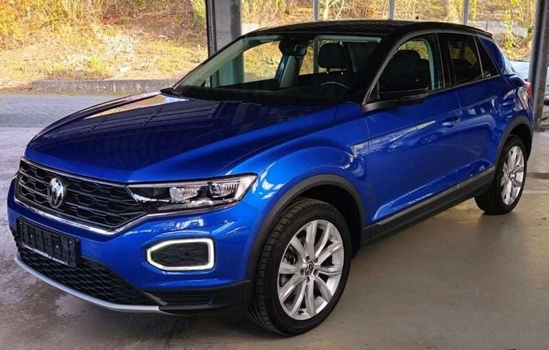 Gebraucht VW T-Roc Style 150 PS (110 kW) 2021 Ravennablau SUV
