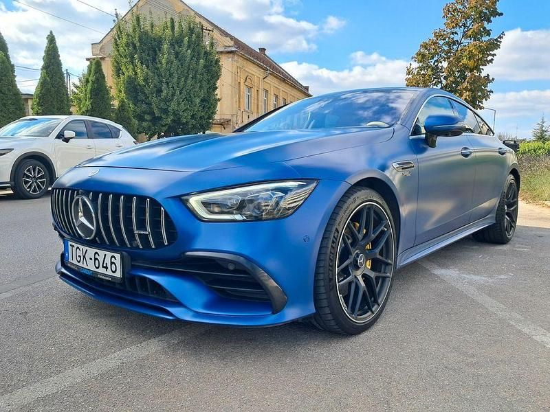Blau Gebraucht 2022 Mercedes AMG GT AMG Coupé | 74.155 € (Teuer) - Bild 1/4