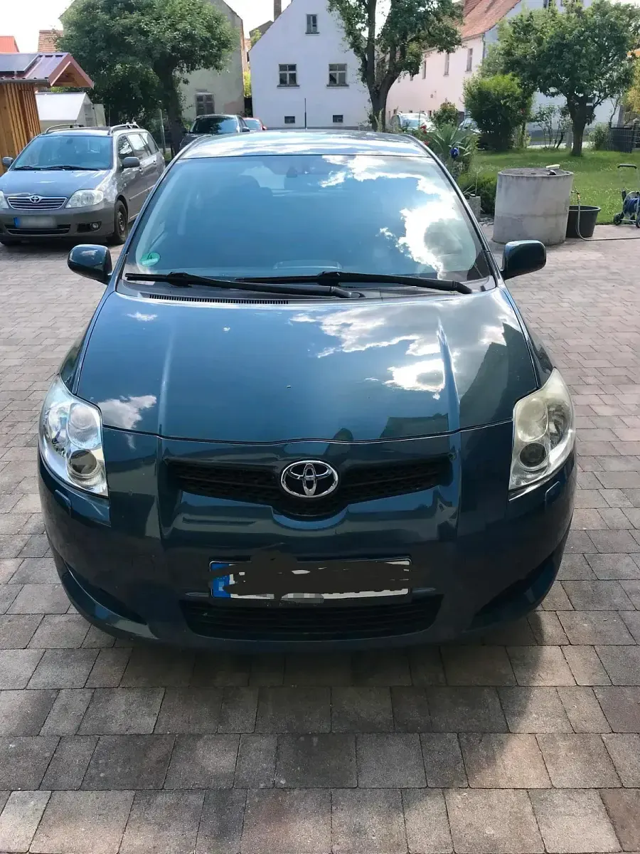 Gebraucht Toyota Auris 126 PS (92 kW) 2007 Blau Kleinwagen