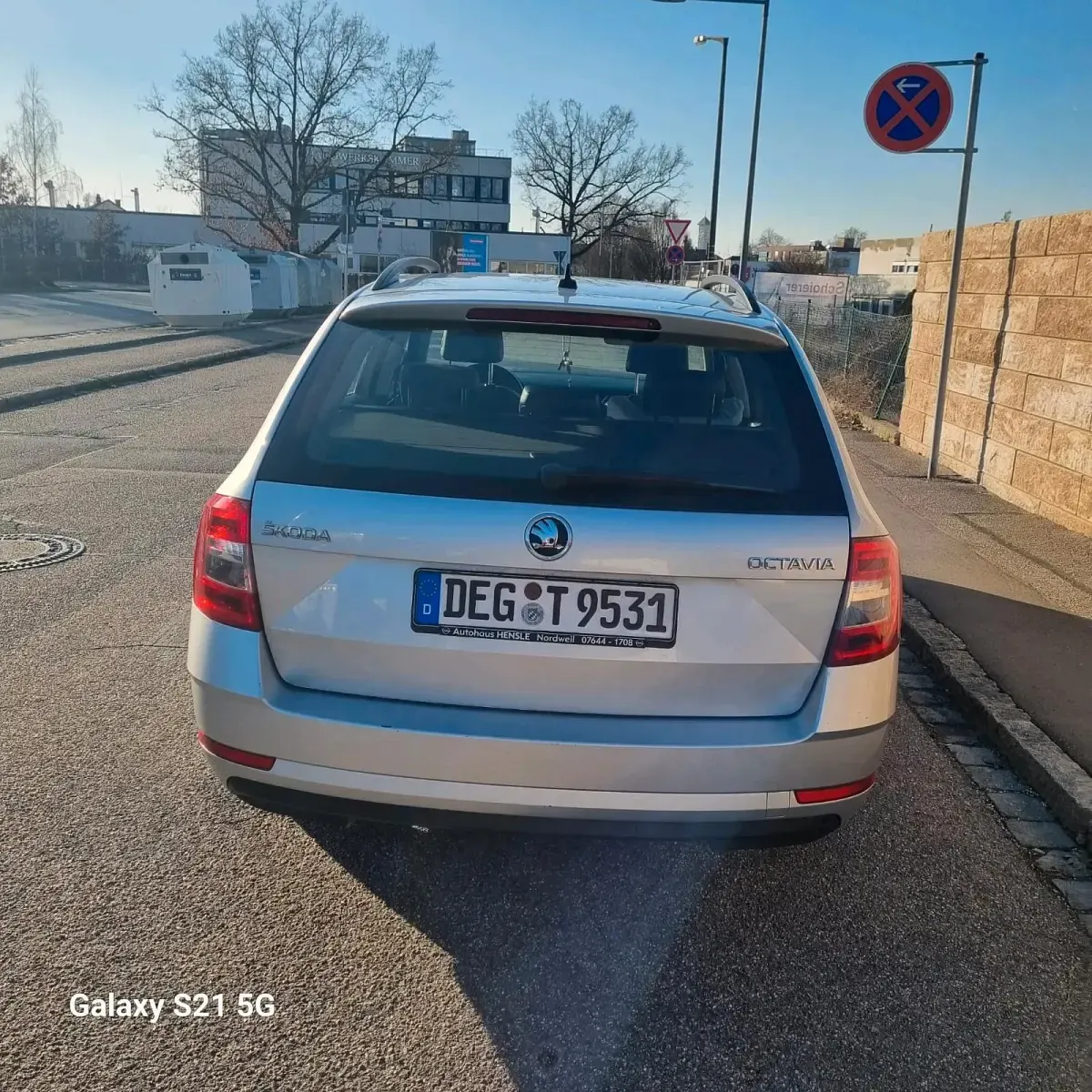 Gebraucht Skoda Octavia Style 116 PS (85 kW) 2017 Silber Kombi