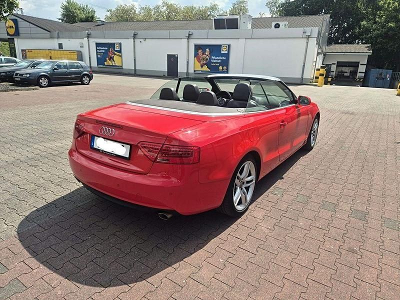 Rot Gebraucht 2012 Audi A5 Cabriolet S-Line Cabrio | 8.499 € (Superpreis) - Bild 1/4
