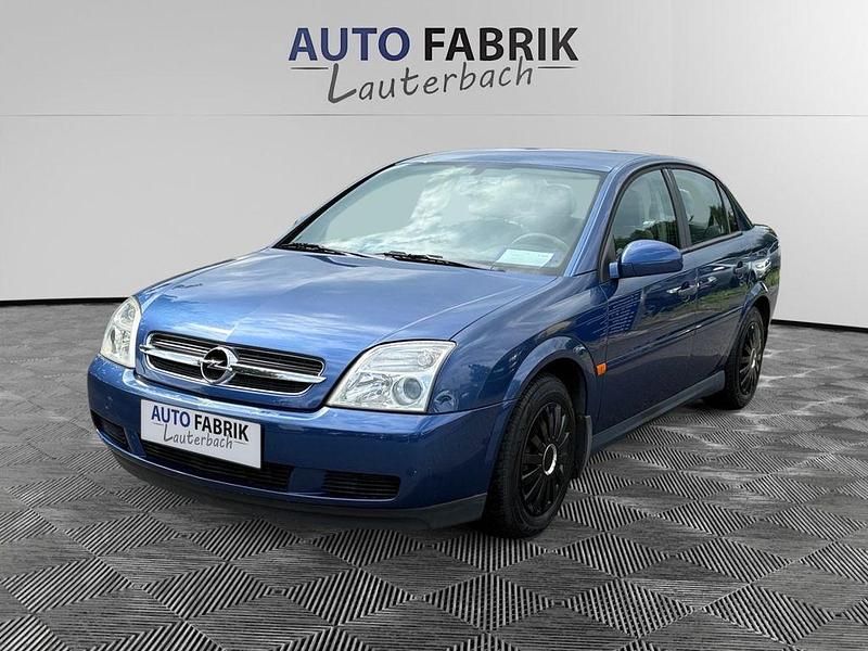 Blau Gebraucht 2003 Opel Vectra Limousine | 990 € (Superpreis) - Bild 1/4