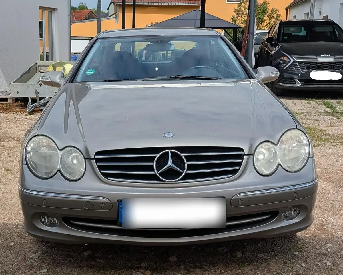 Gebraucht Mercedes CLK200 Avantgarde 163 PS (119 kW) 2003 Grau Coupé
