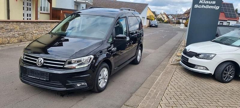Gebraucht VW Caddy Comfortline 102 PS (75 kW) 2019 Schwarz Van / Kleinbus