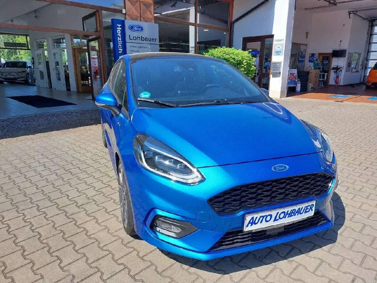 Gebraucht Ford Fiesta ST-Line 125 PS (91 kW) 2019 Dynamicblau metallic Kleinwagen