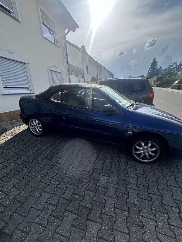 Blau Gebraucht 1999 Renault Mégane Cabriolet Cabrio | 500 € (Guter Preis) - Bild 1/4
