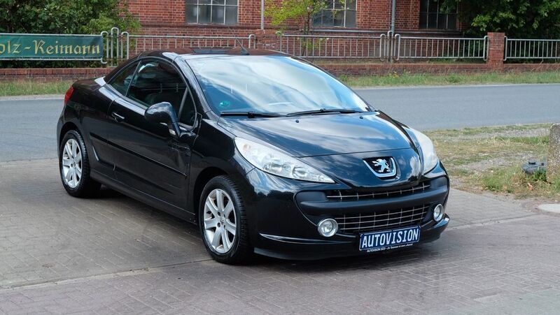 Gebraucht Peugeot 207 CC Sport 120 PS (88 kW) 2009 Schwarz Cabrio