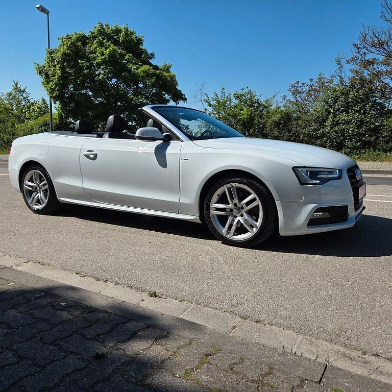 Gebraucht Audi A5 Cabriolet S-Line 245 PS (180 kW) 2015 Weiß Cabrio
