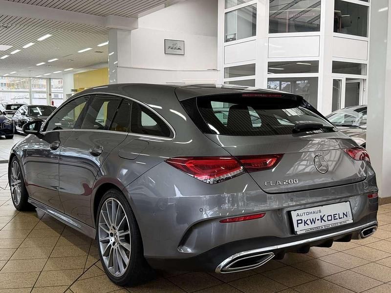 Gebraucht Mercedes CLA200 AMG line 163 PS (119 kW) 2019 Mountaingrau metallic Coupé