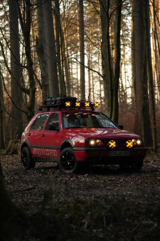Rot Gebraucht 1996 VW Golf III Kleinwagen | 4.500 € - Bild 1/4