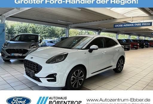Gebraucht Ford Puma ST-Line 125 PS (91 kW) 2021 Weiß SUV