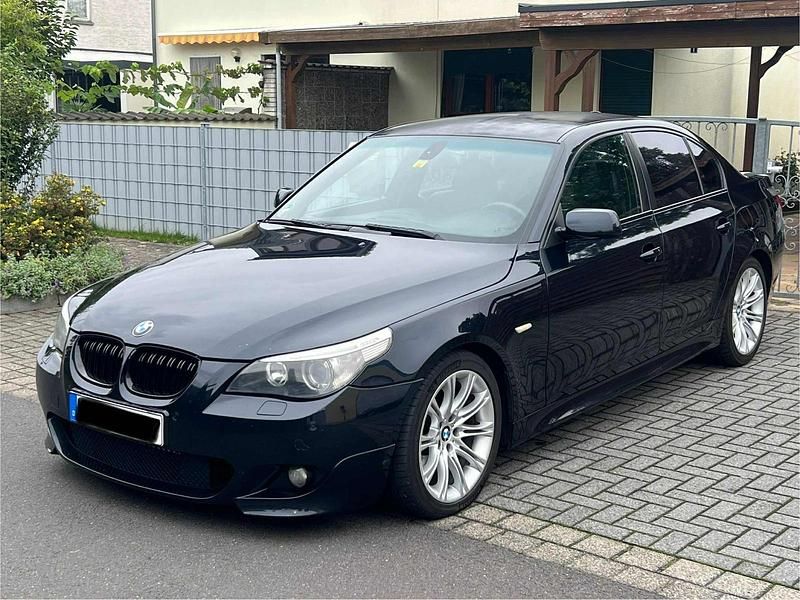 Schwarz Gebraucht 2005 BMW 525 M Sport Limousine | 4.299 € (Guter Preis) - Bild 1/4