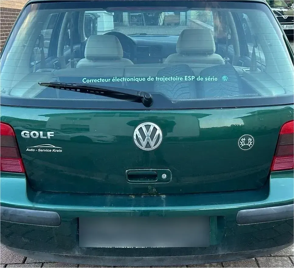 Gebraucht VW Golf IV 2002 Grün Kleinwagen