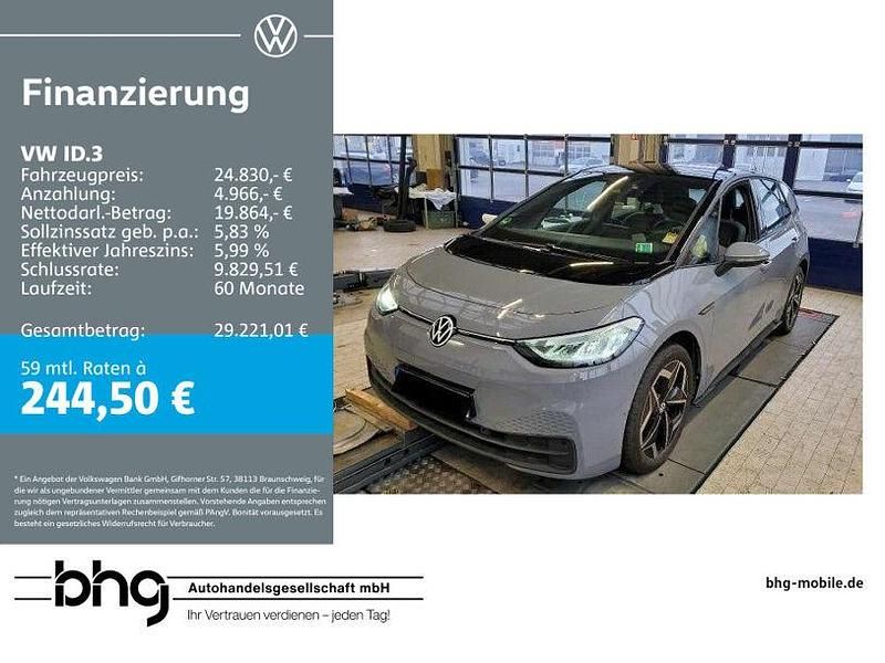 Gebraucht VW ID.3 Pro 150 kW (204 PS) 2022 Grau Kleinwagen